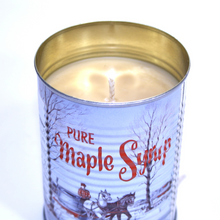 Load image into Gallery viewer, maple syrup candle-in-a-tin 19 oz
