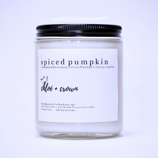 spiced pumpkin 8oz