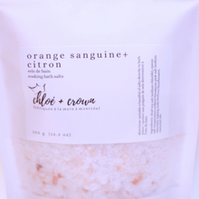 Load image into Gallery viewer, energizing citrus soaking bath salt
