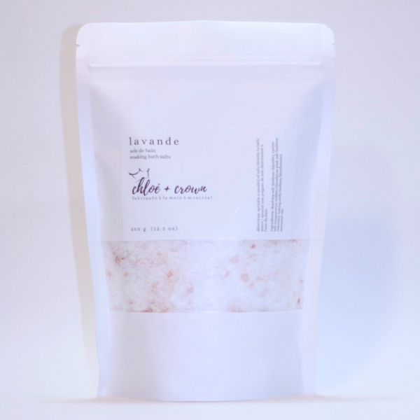 calming lavender soaking bath salt