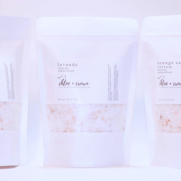 calming lavender soaking bath salt