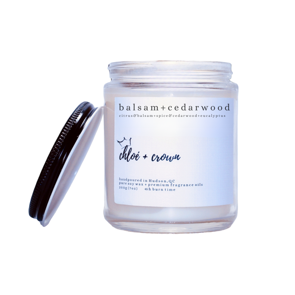 balsam + cedarwood 8 oz