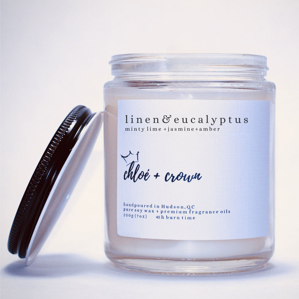 linen & eucalyptus * for a limited time only * 8 oz